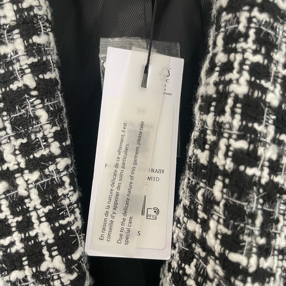 NWT - Blazer by Dynamite – Size M – Classic Black & White - Picture 6 of 11